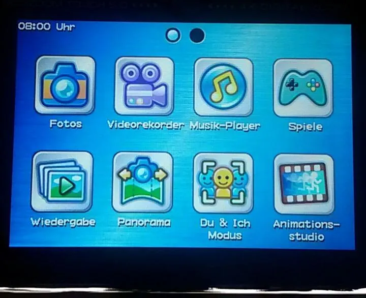 Vtech KidiZoom Touch 5.0 Kinderkamera blau