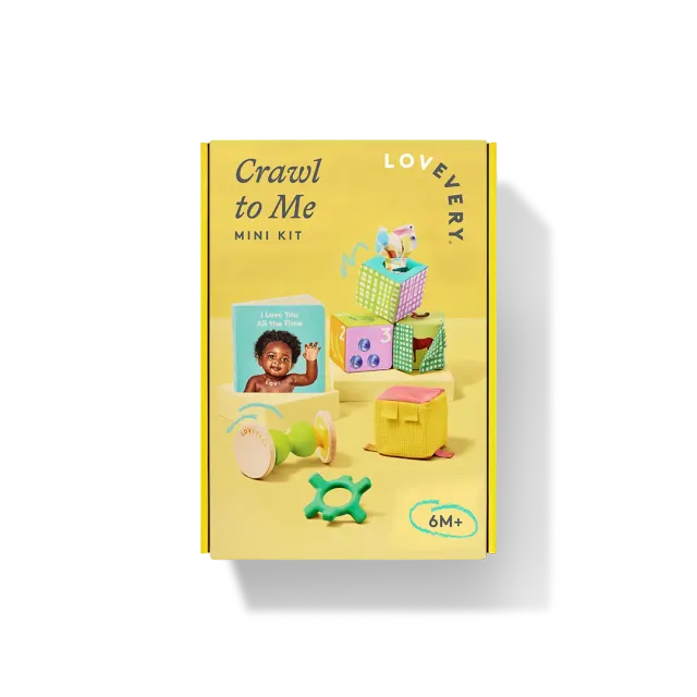 Lovevery Crawl to Me Mini Kit Krabbelspielzeug ab 6 Monate