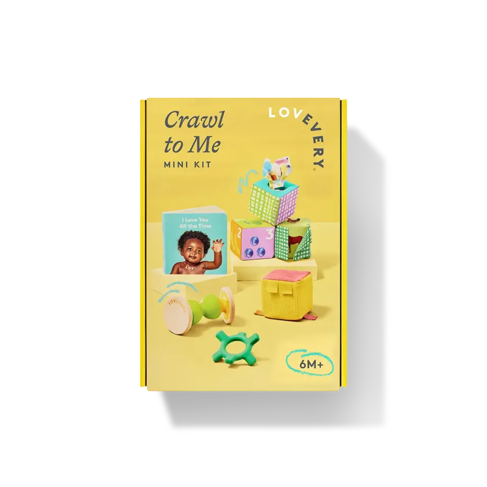 Lovevery Crawl to Me Mini Kit Krabbelspielzeug ab 6 Monate