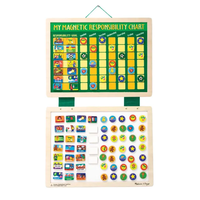 Melissa & Doug Magnet Belohnungstafel Aufgabenplan 90 Magnete
