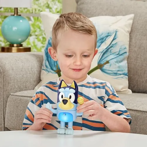 VTech Bluey Dreh- & Zieh-Reaktionsspiel Figur mit Musik 3-6 Jahre