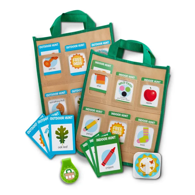 Melissa & Doug Let's Explore Schnitzeljagd Spielset 80 Karten