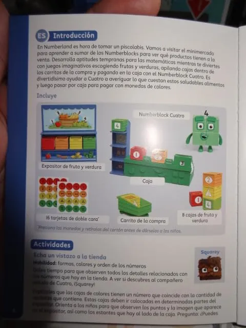 Learning Resources Numberblocks Vier Lebensmittelgeschäft Set Zählen