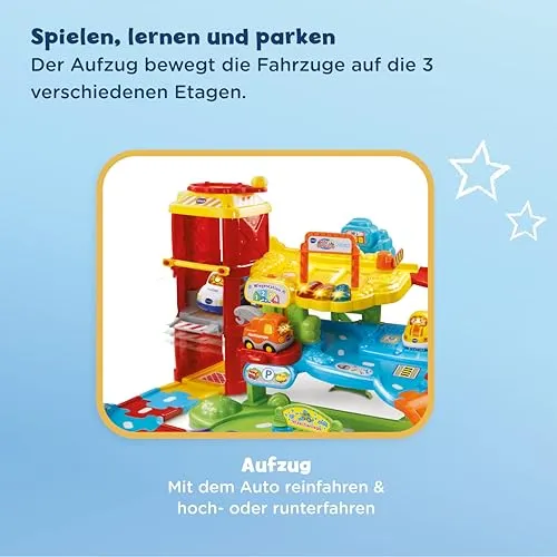 Vtech Tut Tut Baby Flitzer Parkgarage Spielzeug mit Abschleppwagen