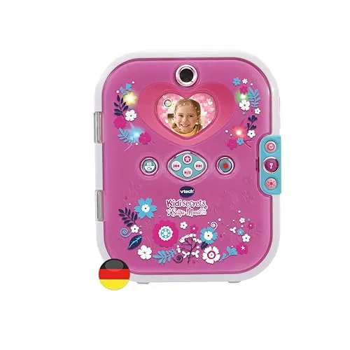 VTech KidiSecrets Selfie Music 2.0 Tagebuch mit Gesichtserkennung