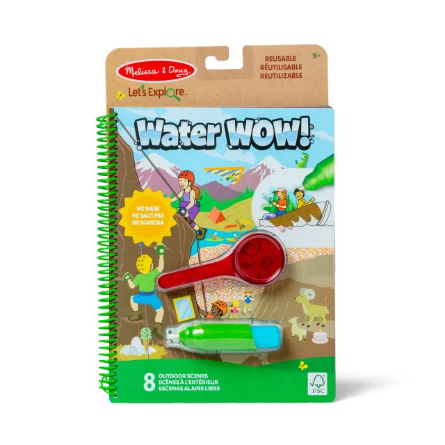 Melissa & Doug Let's Explore Water Wow Malbuch Outdoor