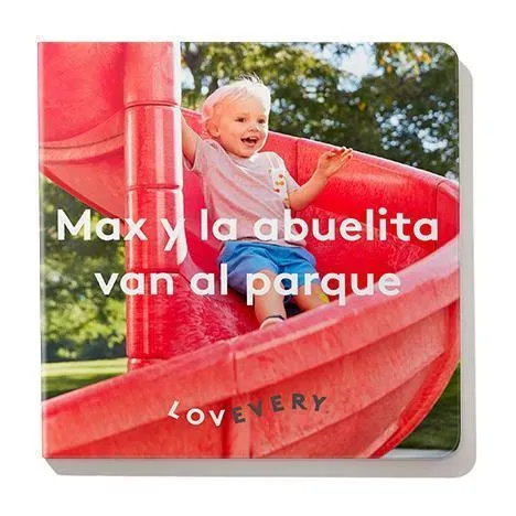 Lovevery Play Kits Max y la abuela van al parque Bilderbuch Spanisch