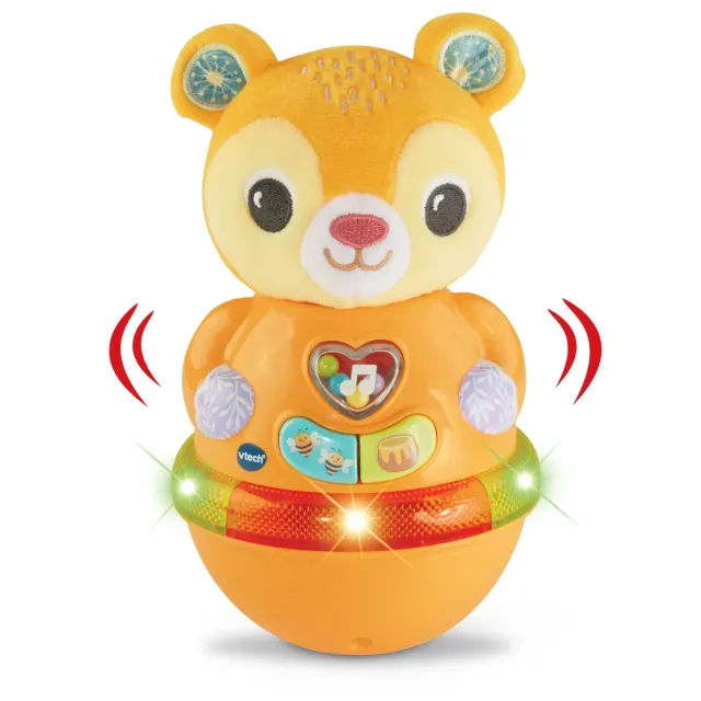VTech Baby Wackelbärchen interaktives Spielzeug 3 Lieder