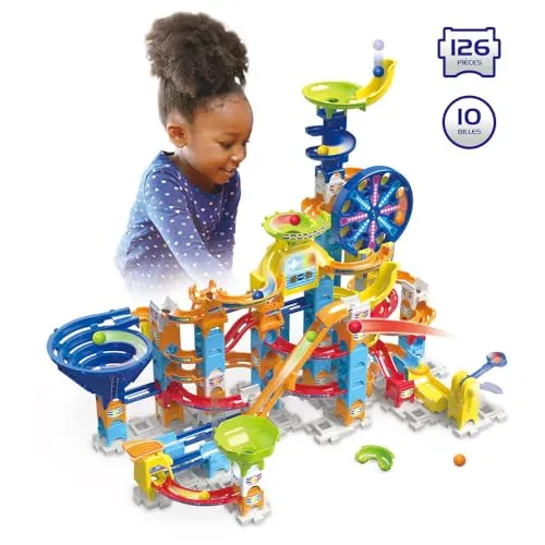 VTech Marble Rush Ultimate Set XL200E Kugelbahn 127 Teile elektronisch