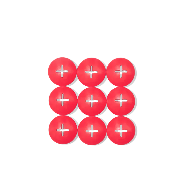 Lovevery Play Kits Red Buttons Knöpfe 9er Set rot