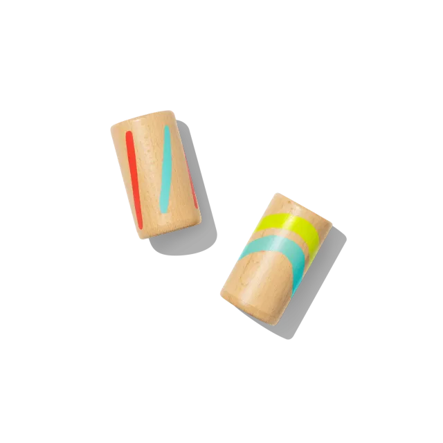 Lovevery Play Kits Wooden Sound Cylinders Klangzylinder Hören