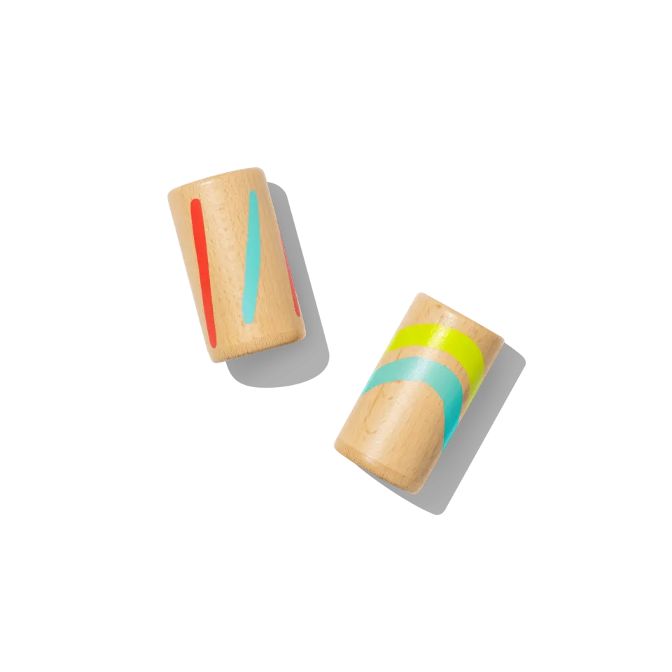 Lovevery Play Kits Wooden Sound Cylinders Klangzylinder Hören