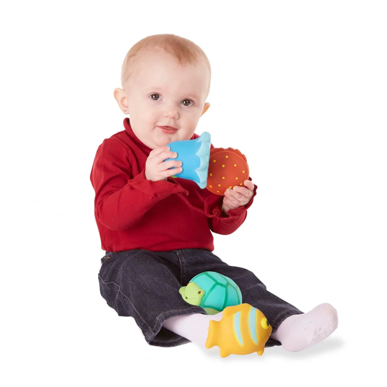 Melissa & Doug Seaside Squirters Wasserspielzeug 4er Bade