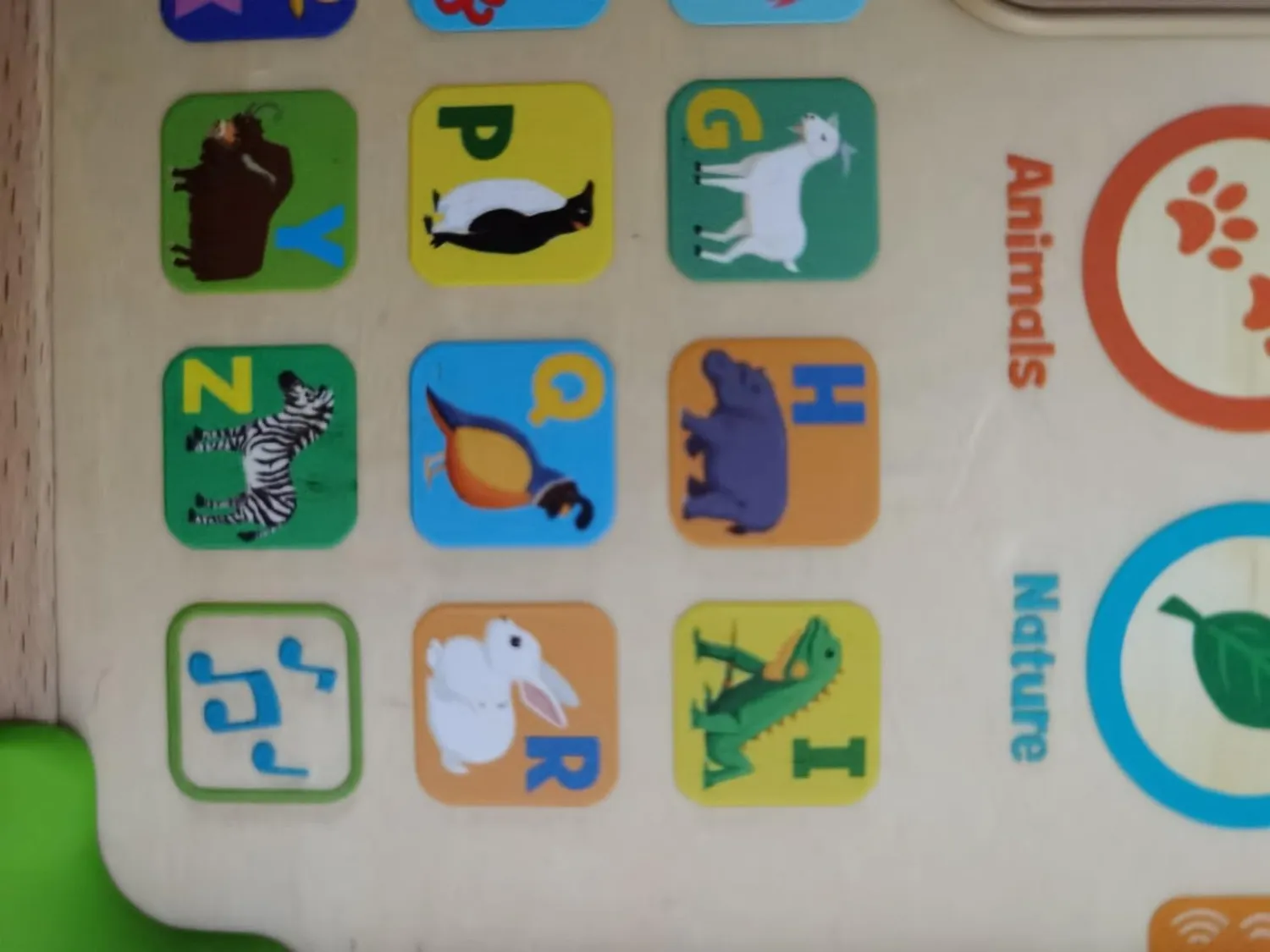 VTech Holz-Lerntablet interaktiv FSC ab 1 Jahr 26 Tasten