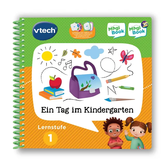 VTech MagiBook Ein Tag im Kindergarten Lernbuch Stufe 1 Empathie