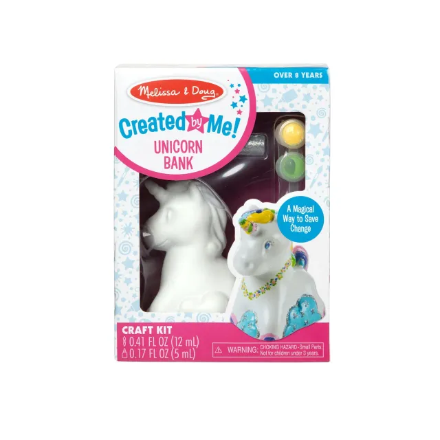 Melissa & Doug Created by Me Einhorn Spardose Bastelset