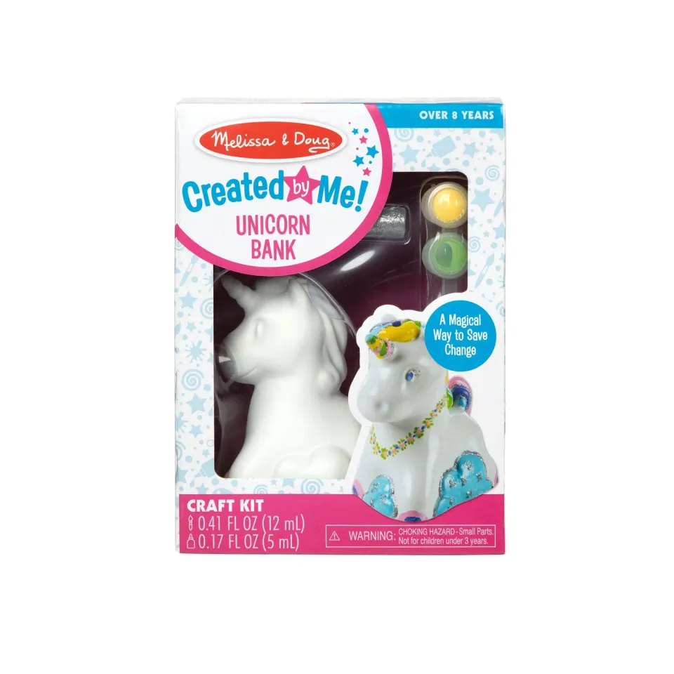 Melissa & Doug Created by Me Einhorn Spardose Bastelset