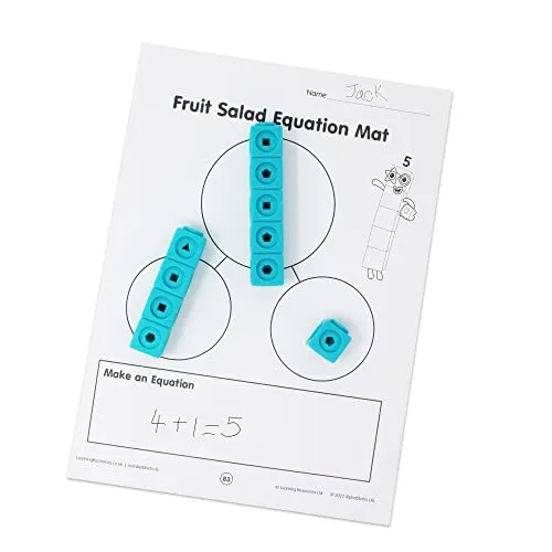 Learning Resources MathLink Numberblocks Steckwürfelset