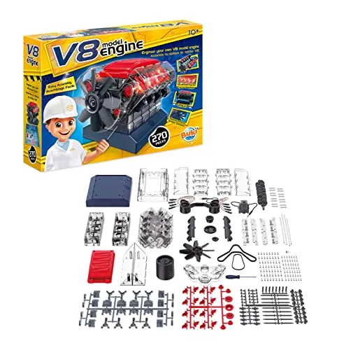 Buki 7161 V8 Motor Elektronikbaukasten ab 10 Jahren