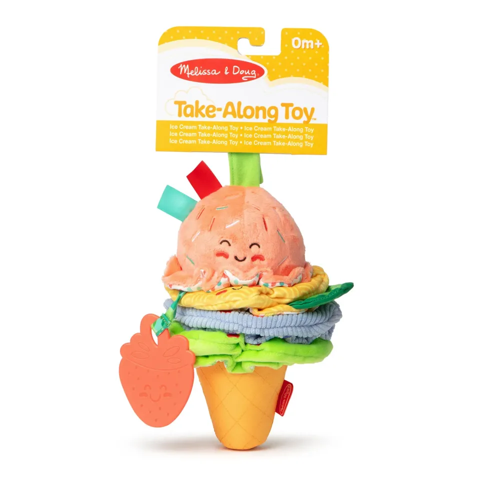 Melissa & Doug Eis Anhänger-Spielzeug für Babys Vibration