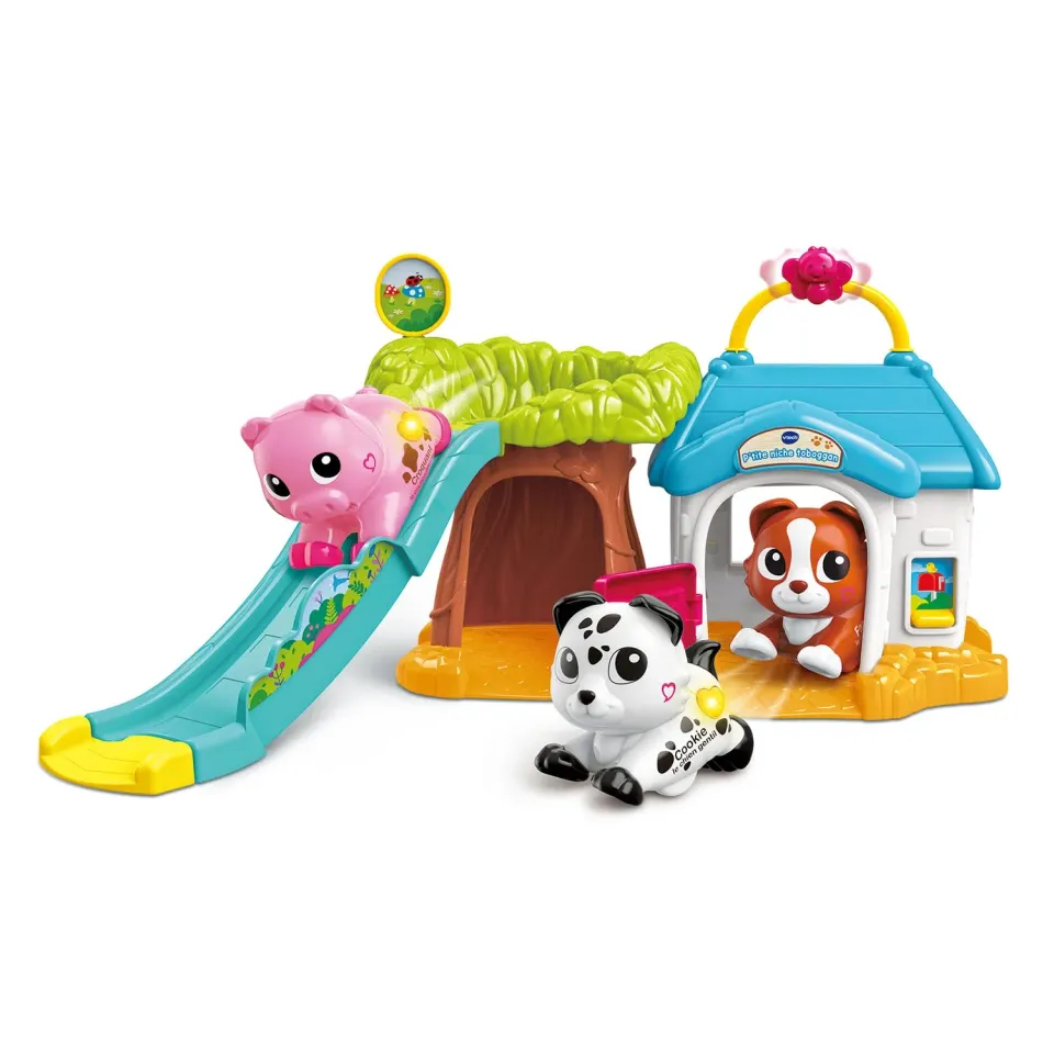 VTech Tut Tut Animo Hundehütte Rutsche mit Cookie Hund