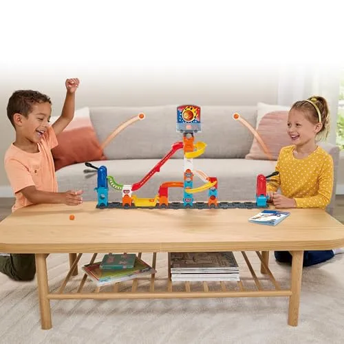 VTech Marble Rush Basketball S500 Kugelbahn 41 Teile Werfen