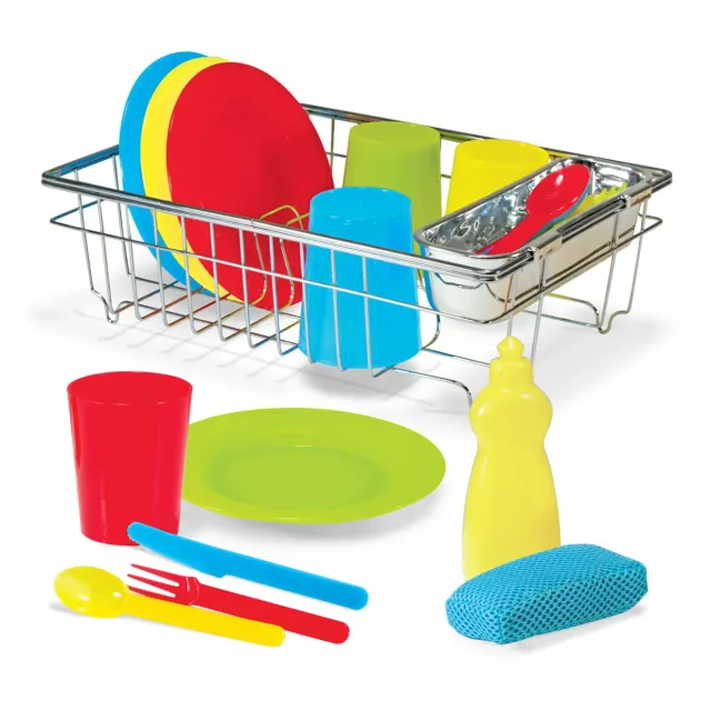 Melissa & Doug Let's Play House Geschirrset spülbar 24-teilig