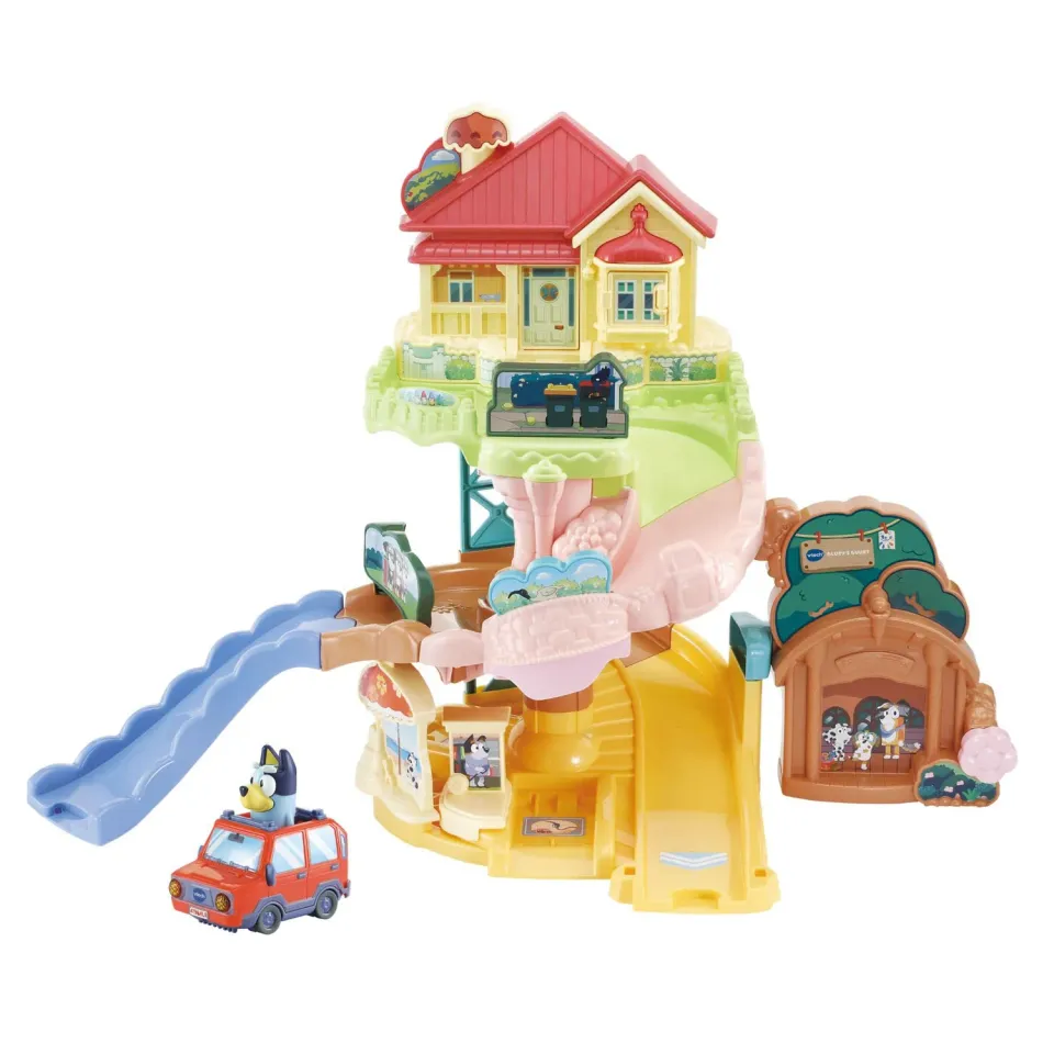 VTech Bluey Nachbarschaft Spielset mit Figuren interaktiv