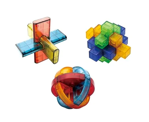 Buki 6206 Geduldsspiel Anfänger 3er-Set Metall
