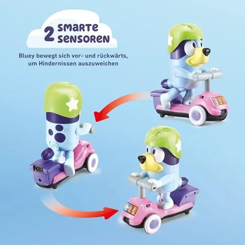 VTech Bluey Scooterabenteuer Spielzeug Deutsch ab 3 Jahren