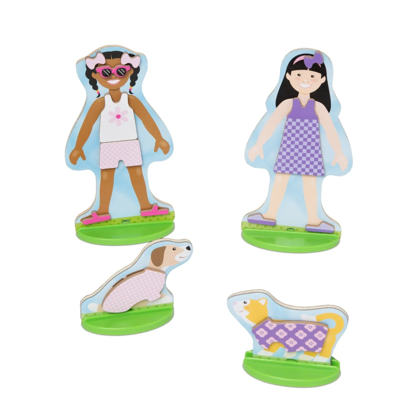 Melissa & Doug Best Friends Magnet-Ankleidespiel 3-5 Jahre