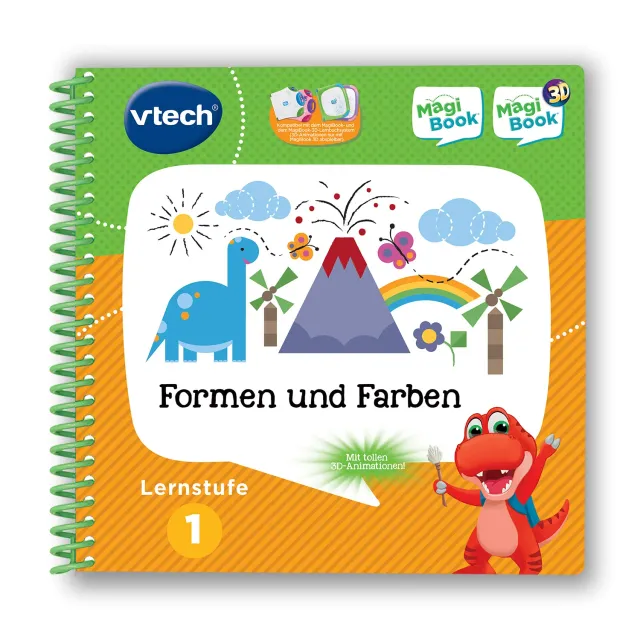 VTech MagiBook Formen und Farben Lernbuch Stufe 1 interaktiv