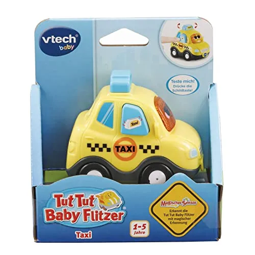 VTech Tut Tut Baby Flitzer Taxi Spielauto mit Musik