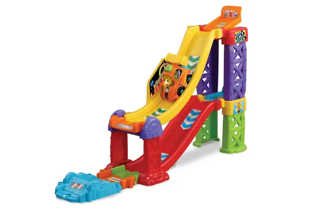 VTech Tut Tut Baby Flitzer 3-in-1 Actionrampe Spielset mit Auto