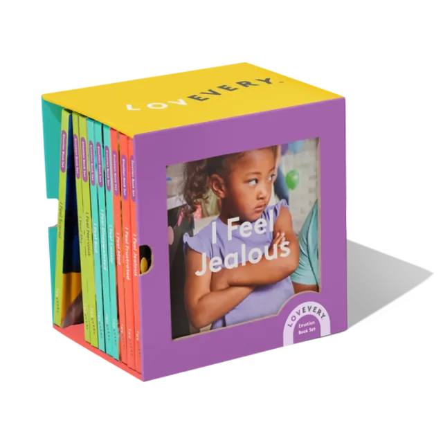 Lovevery Emotion Book Set Bilderbücher Gefühle