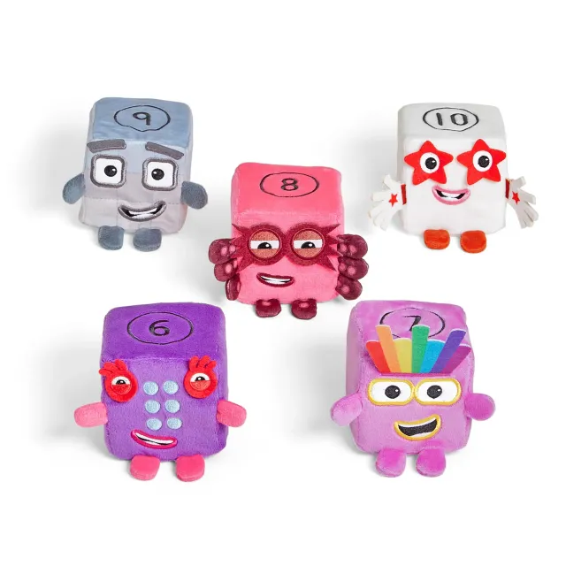 Learning Resources Numberblocks Blockets 6-10 Plüsch Set