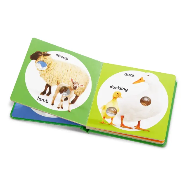 Melissa & Doug Poke-a-Dot Bauernhof Pappbilderbuch Tiere