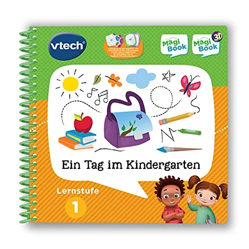 VTech MagiBook Ein Tag im Kindergarten Lernbuch Stufe 1 Empathie