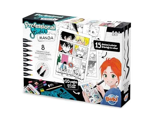Buki Professional Studio 5439 Manga Zeichen Set A5 ab 10 Jahren