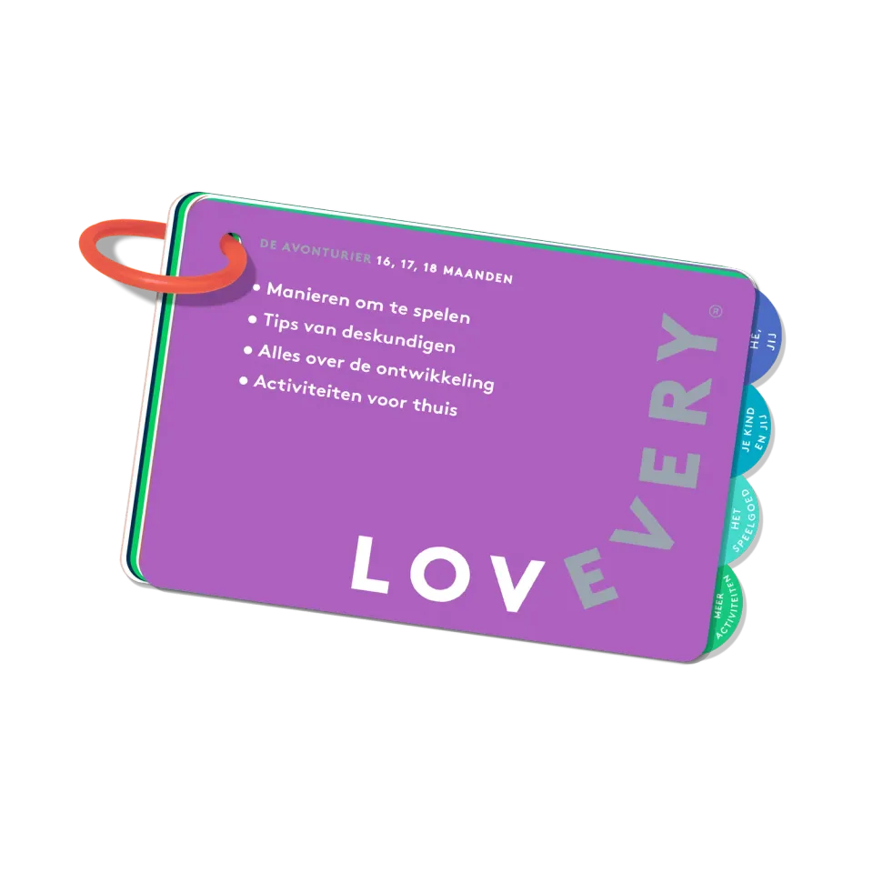 Lovevery Play Guide 16 17 18 Spielanleitung Niederl.