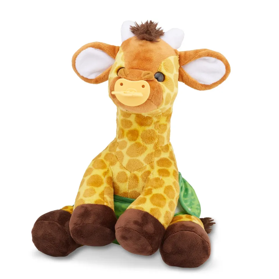Melissa & Doug Baby Giraffe Kuscheltier mit Zubehör