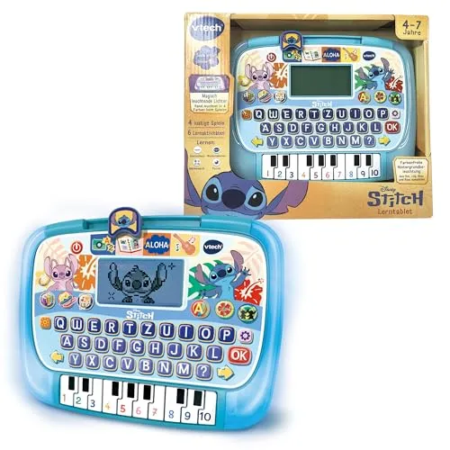VTech Stitch Lerntablet 80-586104 Klavier 4-7 Jahre