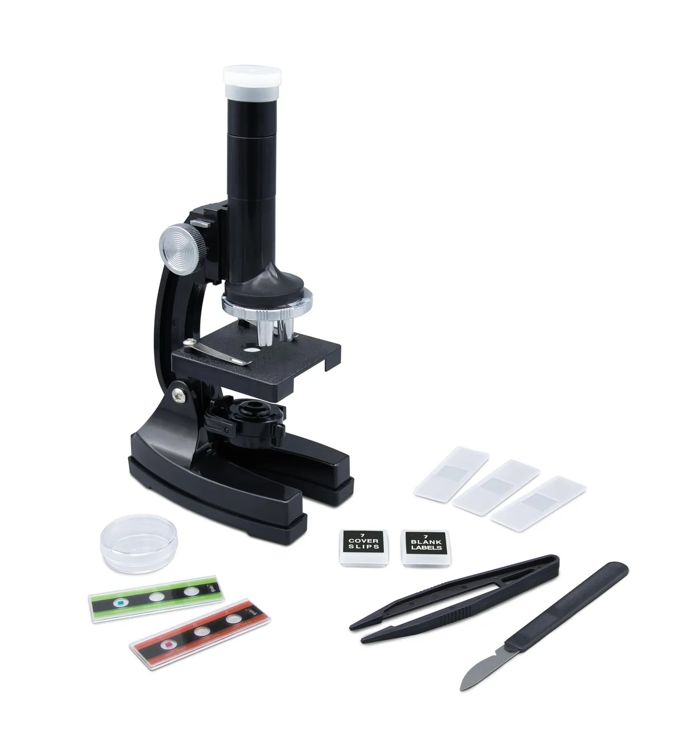 Buki France MR450 Mikroskop Set 20 Experimente 100x-600x
