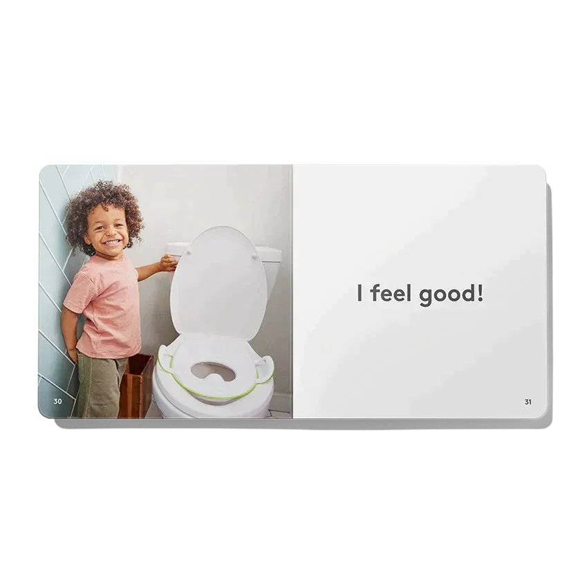 Lovevery Realist Ready to Go Poop Bilderbuch Töpfchen