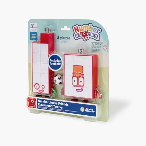 Learning Resources Numberblocks Elf Zwölf Figurenset mit Fußball
