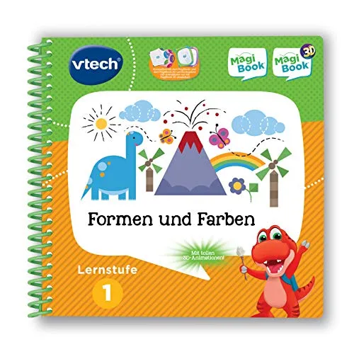 VTech MagiBook Formen und Farben Lernbuch Stufe 1 interaktiv