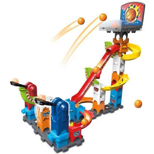 VTech Marble Rush Basketball S500 Kugelbahn 41 Teile Werfen