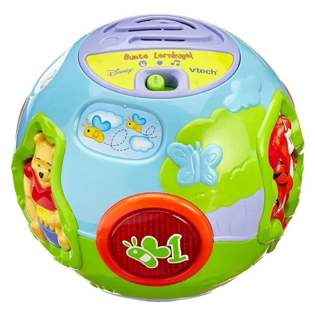 VTech 80-106104 Winnie Puuhs Bunte Lernkugel Musik