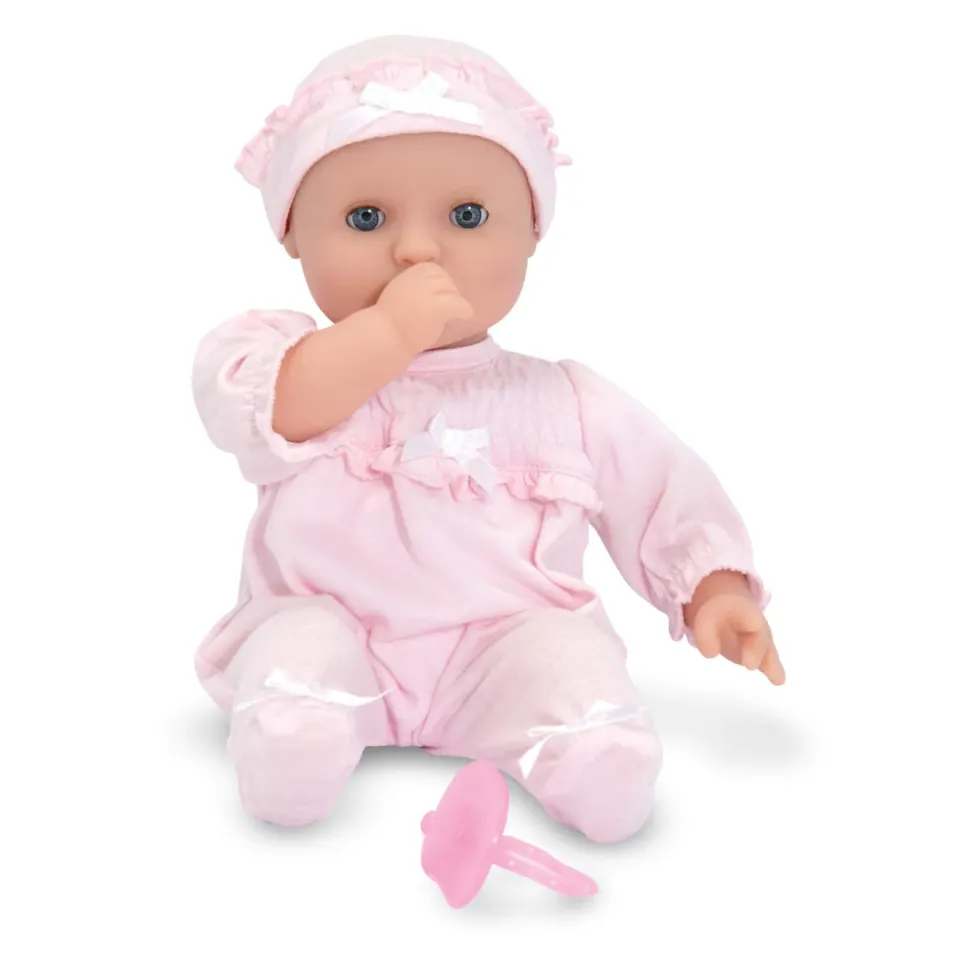 Melissa & Doug Jenna Babypuppe 30 cm mit Schnuller