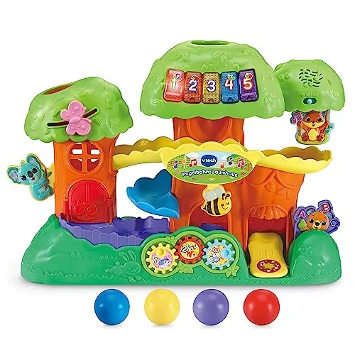 VTech Baby Kugelbahn Baumhaus mit 4 Bällen 12-36 Monate